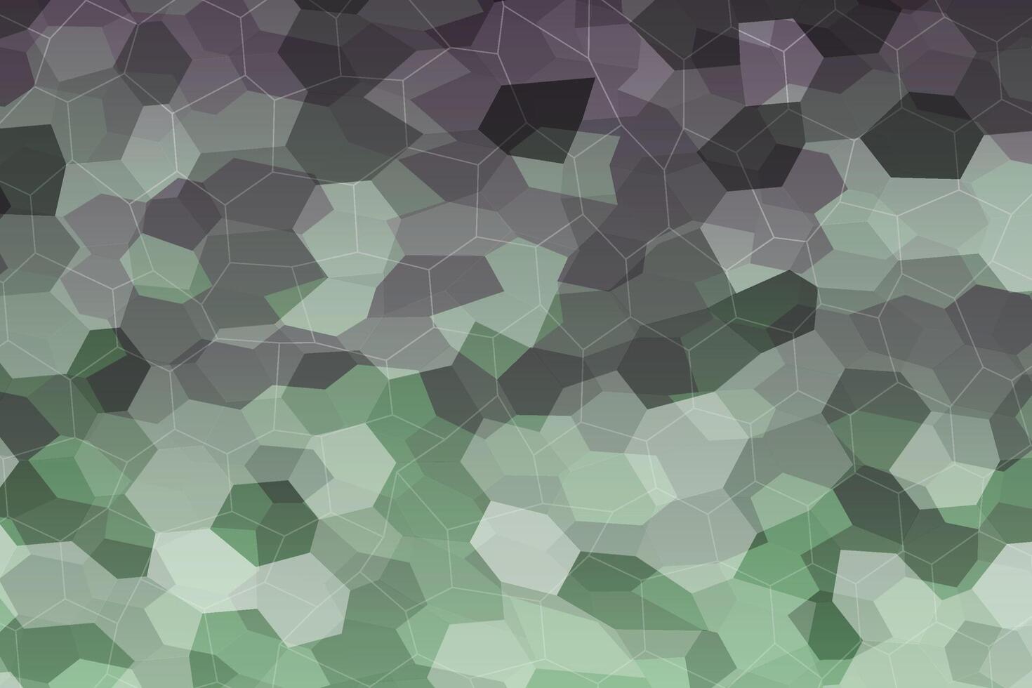 abstrakt gradient hexagon polygon bakgrund. vektor