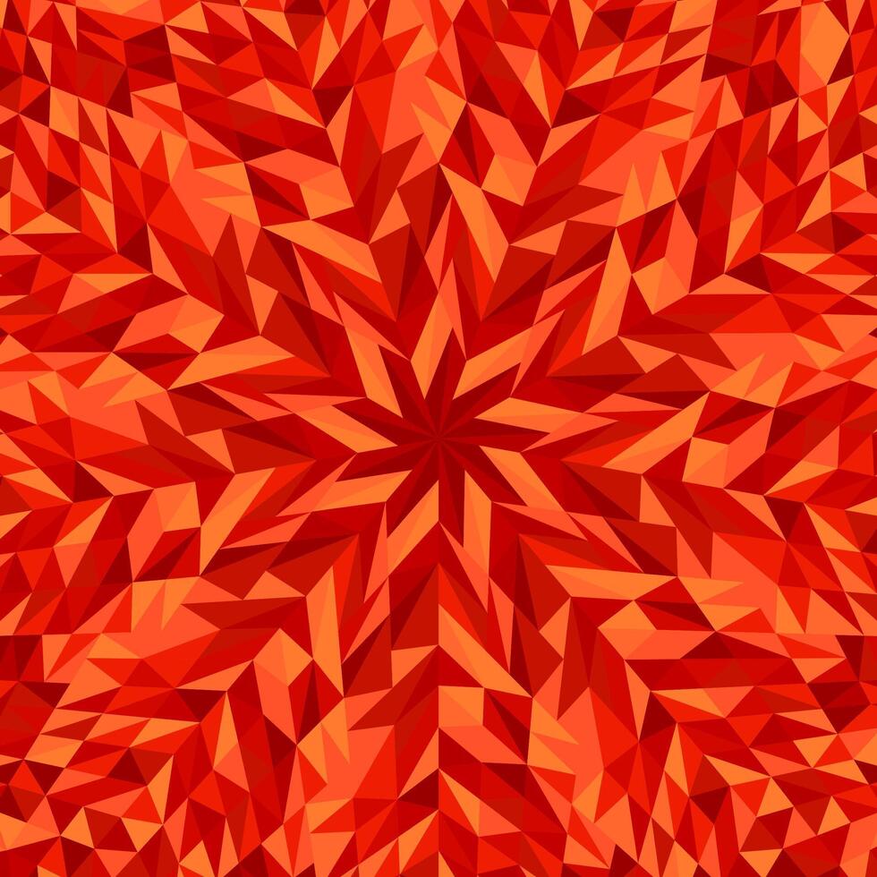 dynamisk cirkulär bricka mönster bakgrund design - abstrakt hypnotisk psychedelic färgrik polygonal vektor illustration från geometrisk former