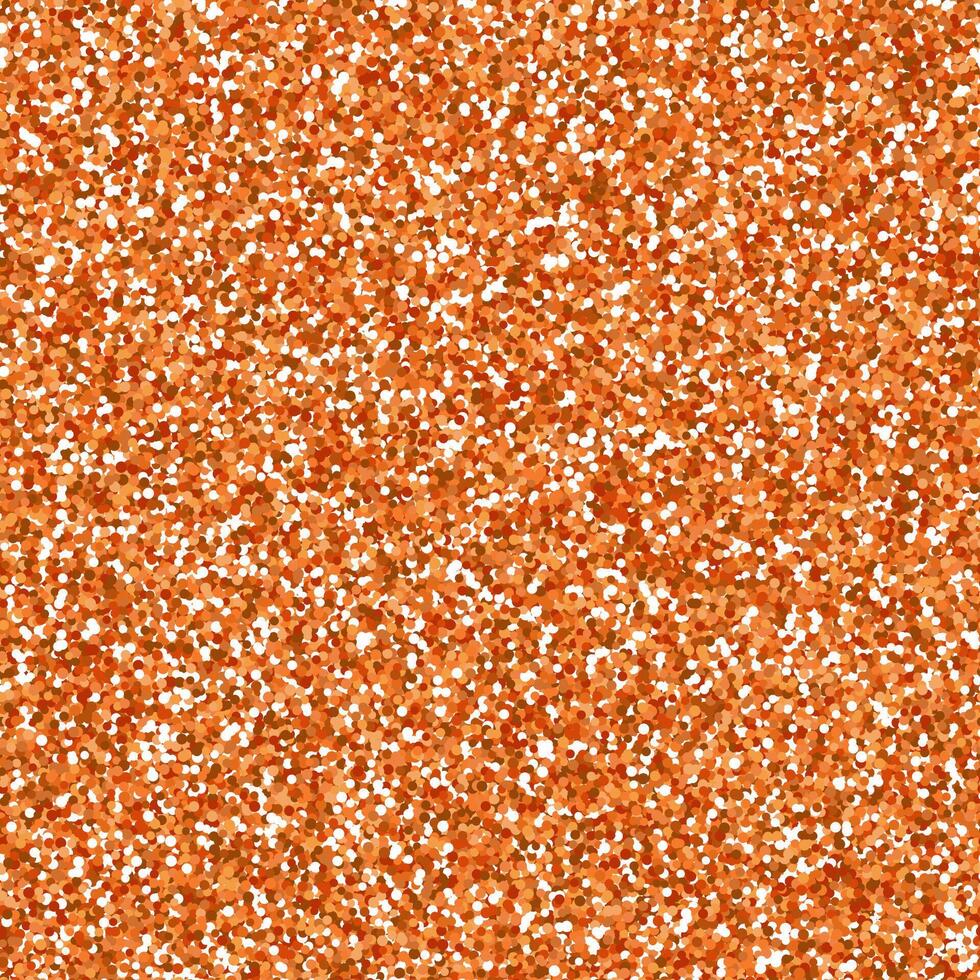 orange glitter, vektor textur sömlös mönster