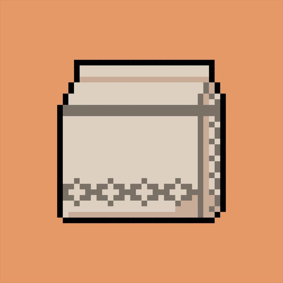 Kaffee Pixel Kunst Symbol Design Illustration vektor