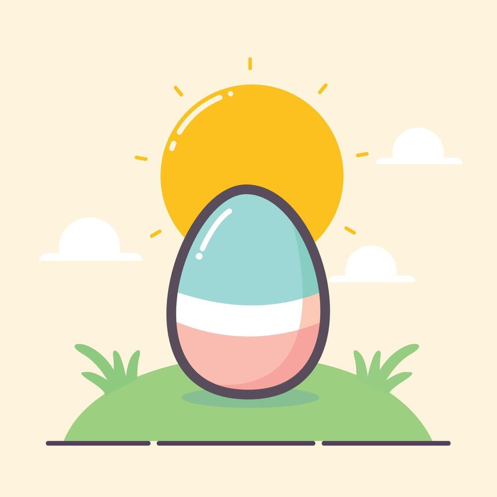 eggstravaganza glädjer fira påsk i stil vektor