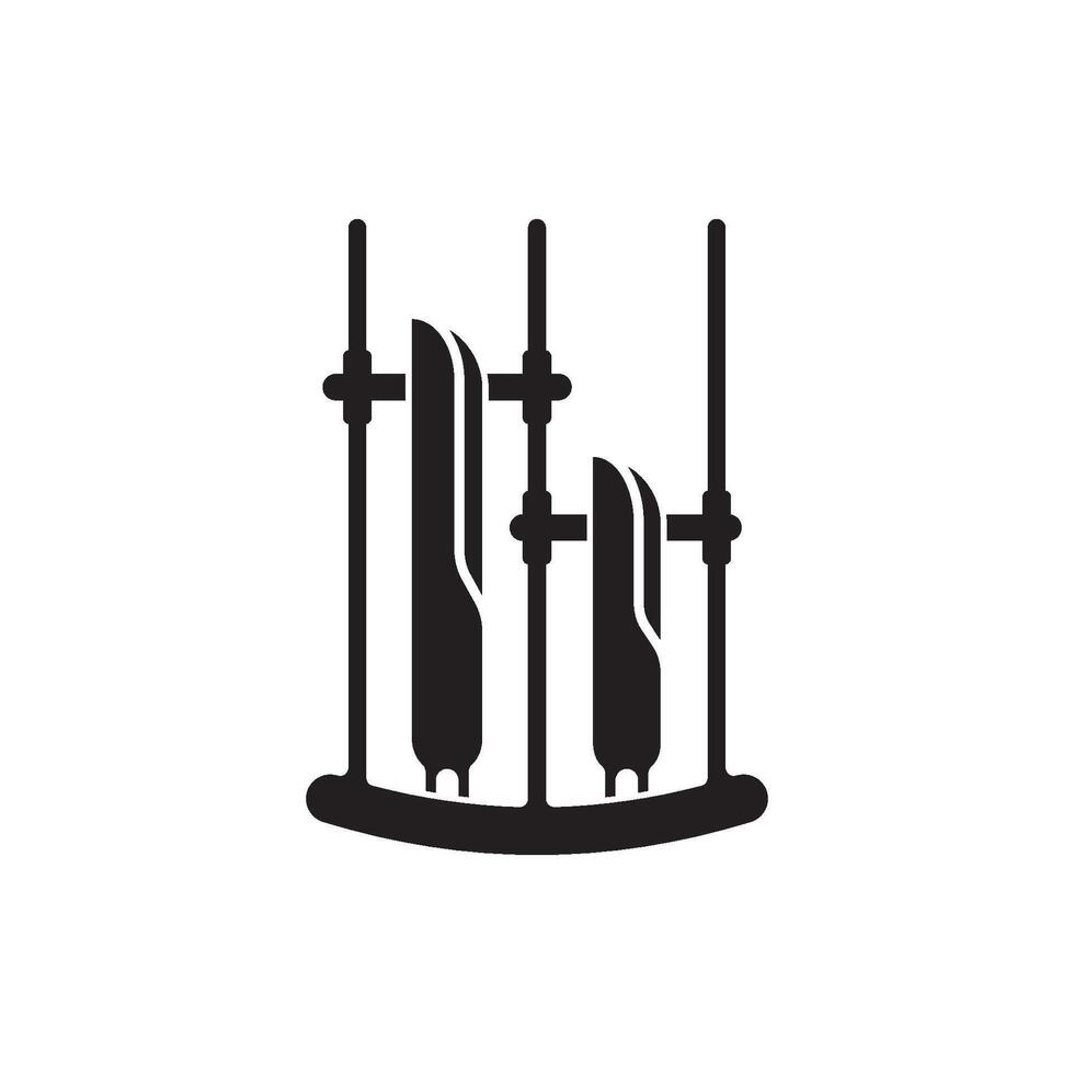 angklung Symbol Vektor Illustration Vorlage Design