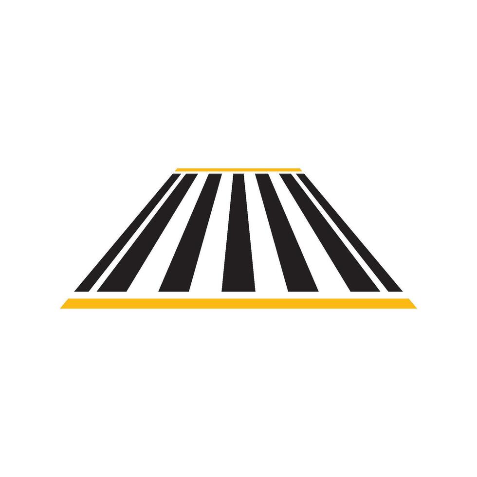 Zebra Kreuz Symbol Vektor Illustration Design