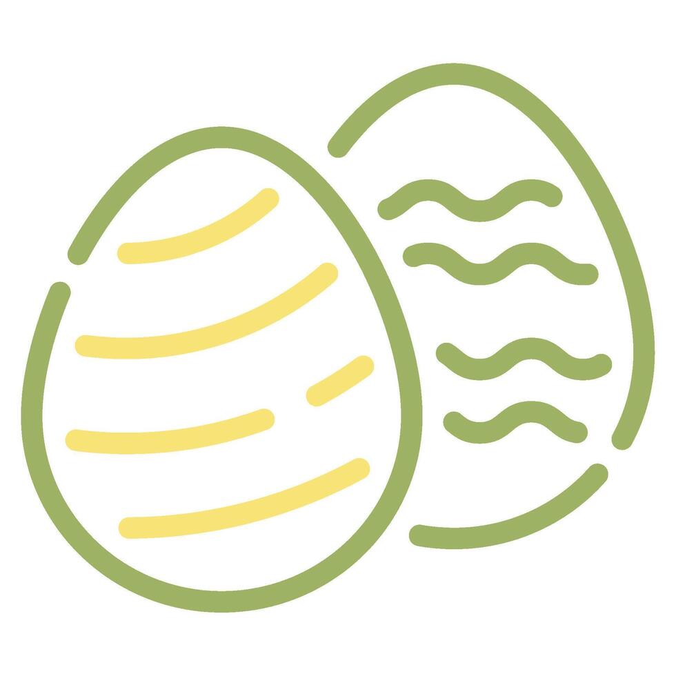 påsk ägg ikon för webb, app, infografik, etc vektor