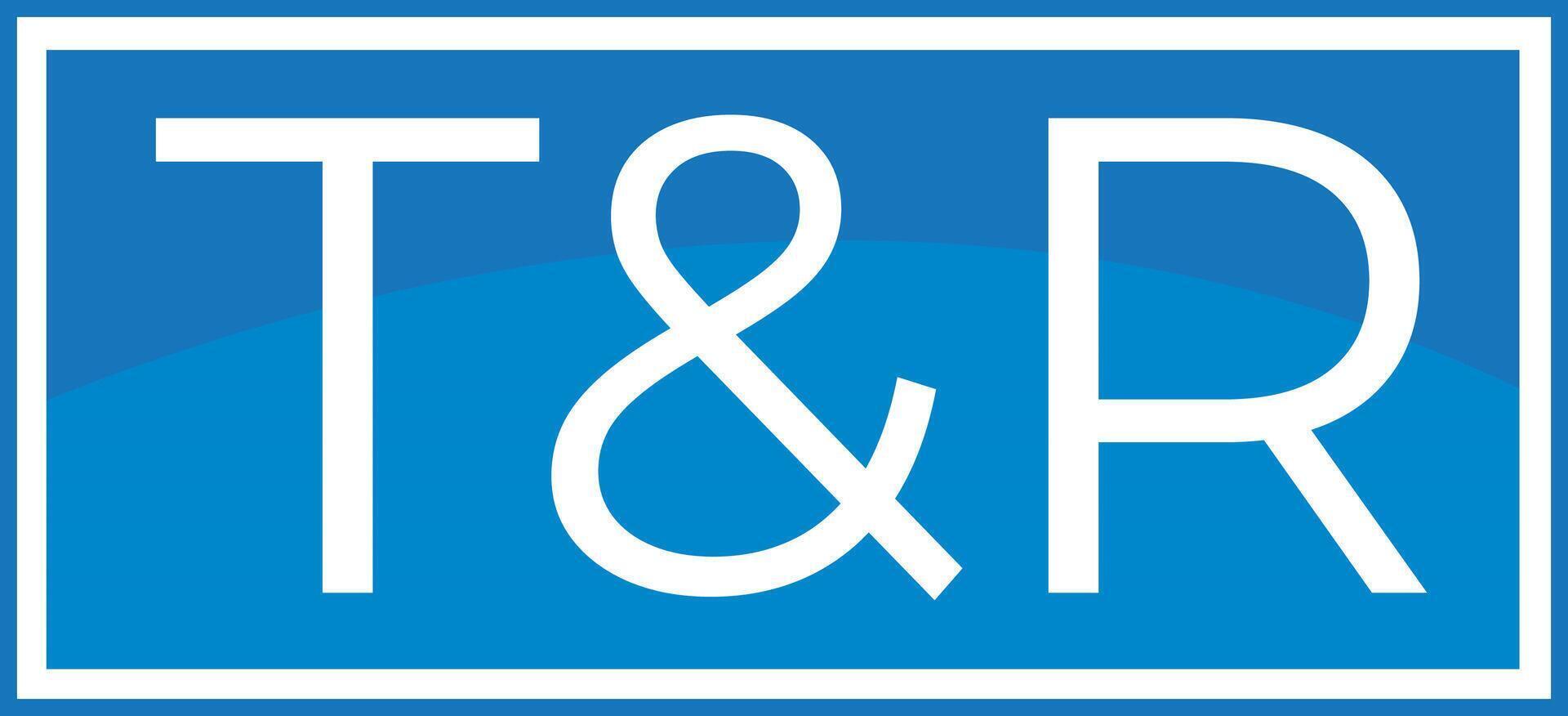 t und r Initiale Logo Design Vektor