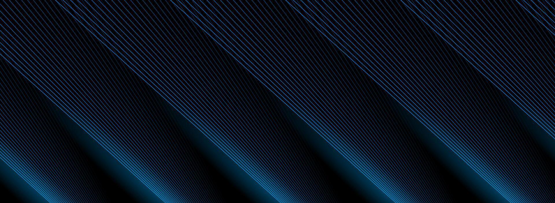 blå minimal rader abstrakt trogen tech bakgrund vektor