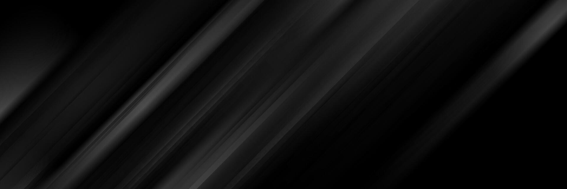 svart slät Ränder abstrakt minimal bakgrund vektor