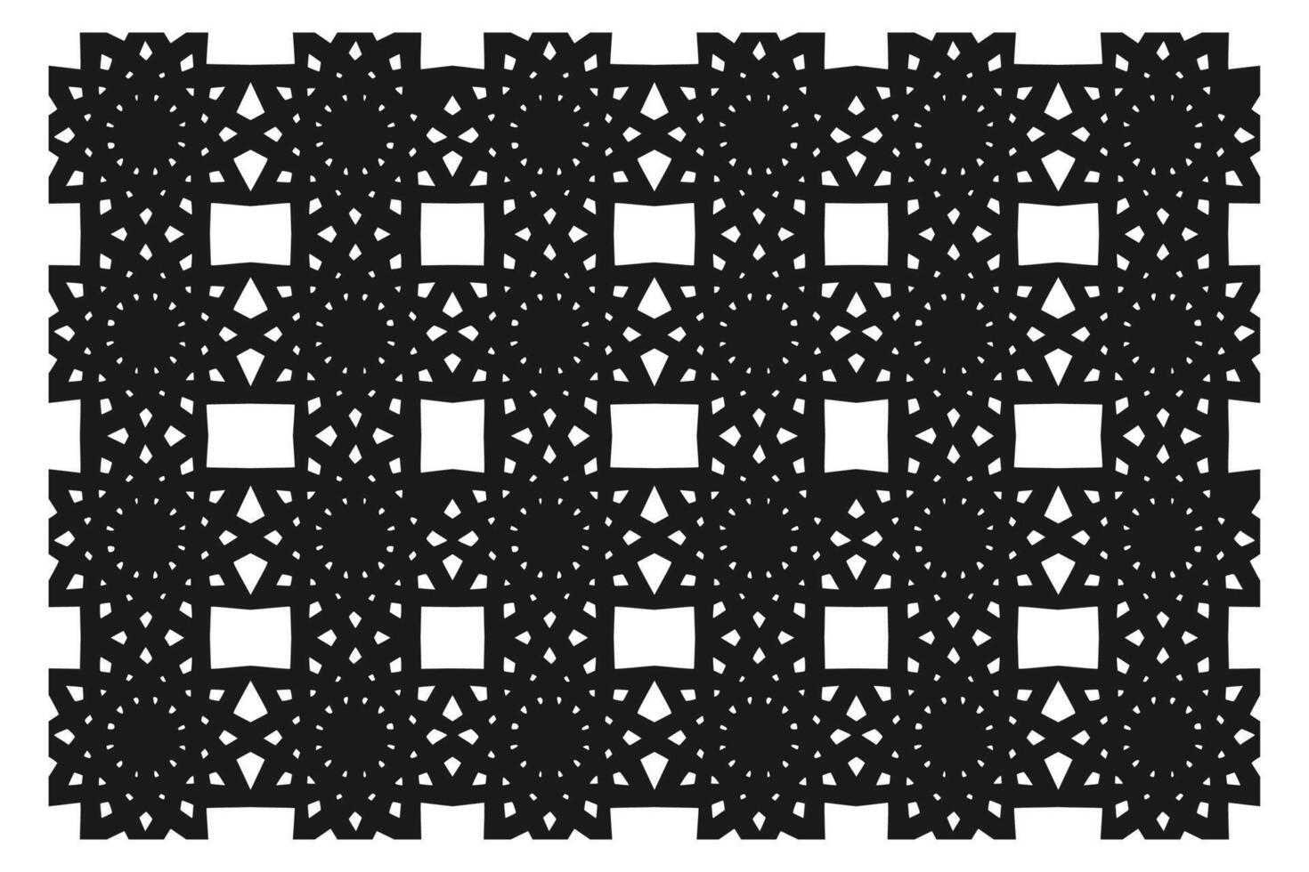 islamic geometrisk mönster. abstrakt mandala. etnisk dekorativ element. islam, arabiska, indian, och ottoman motiv vektor