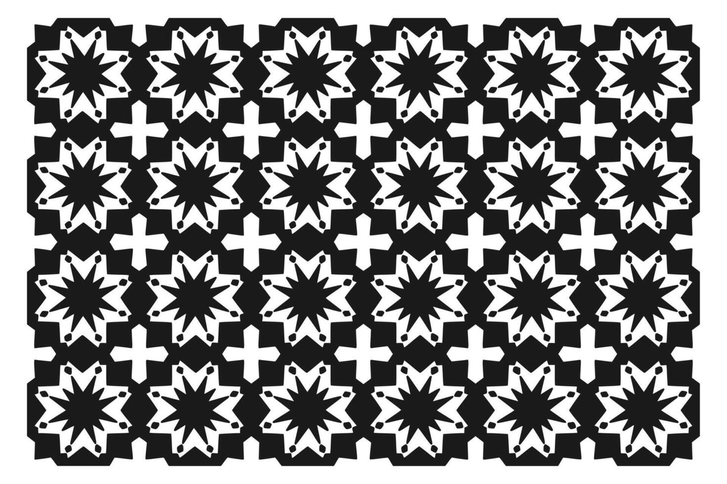 islamisch geometrisch Muster. abstrakt Mandala. ethnisch dekorativ Element. Islam, Arabisch, indisch, und Ottomane Motive vektor