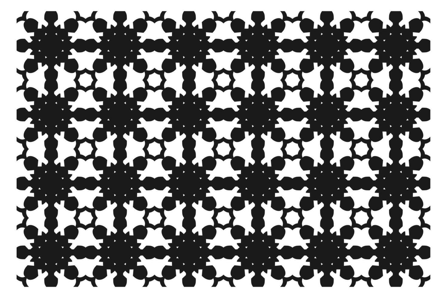 islamic geometrisk mönster. abstrakt mandala. etnisk dekorativ element. islam, arabiska, indian, och ottoman motiv vektor