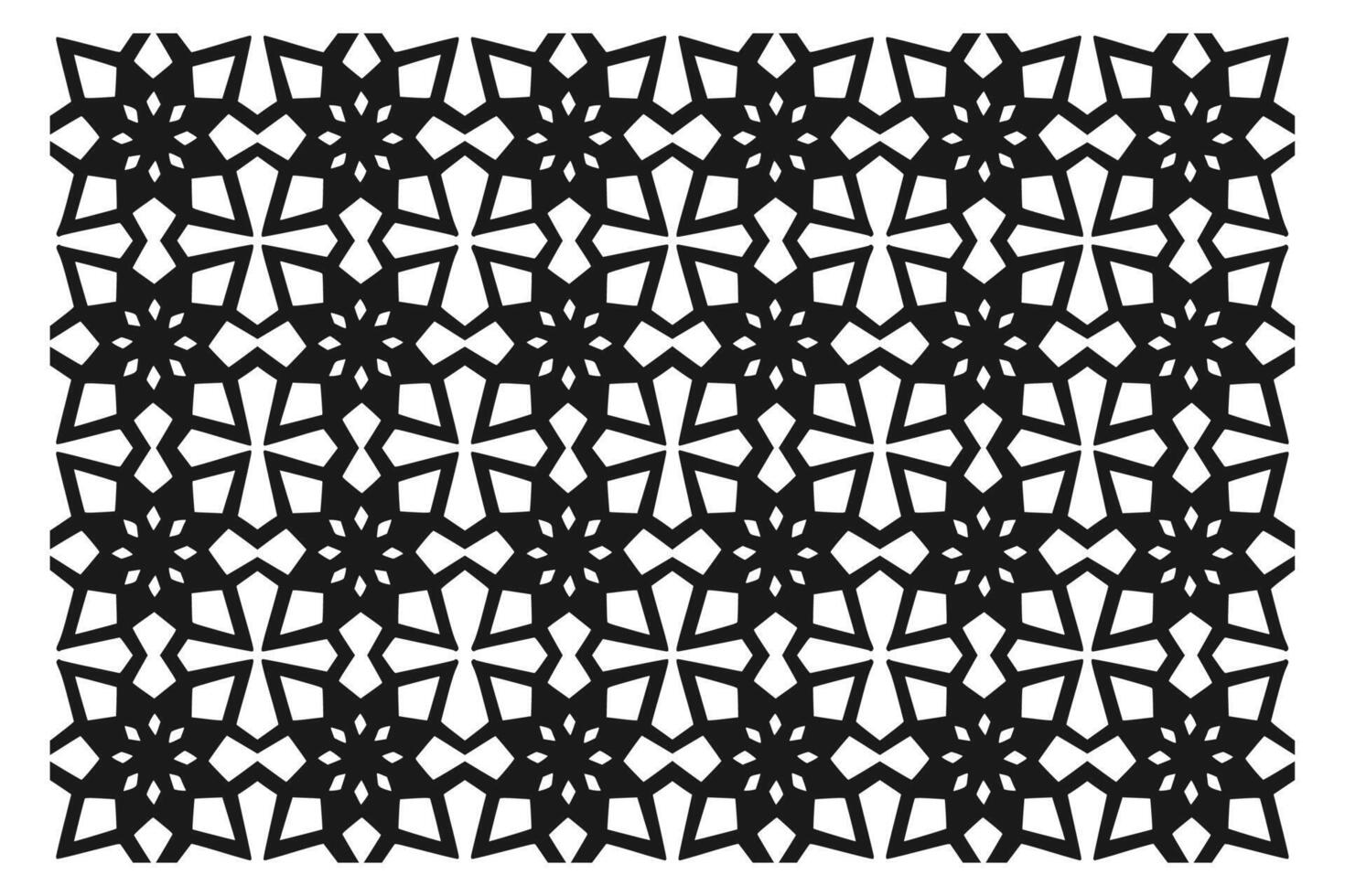 islamisch geometrisch Muster. abstrakt Mandala. ethnisch dekorativ Element. Islam, Arabisch, indisch, und Ottomane Motive vektor