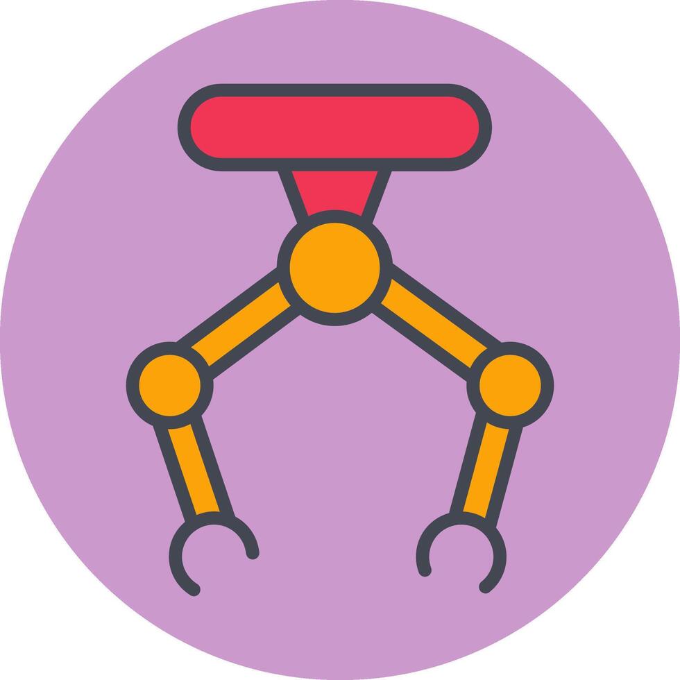 industriell Roboter ii Vektor Symbol