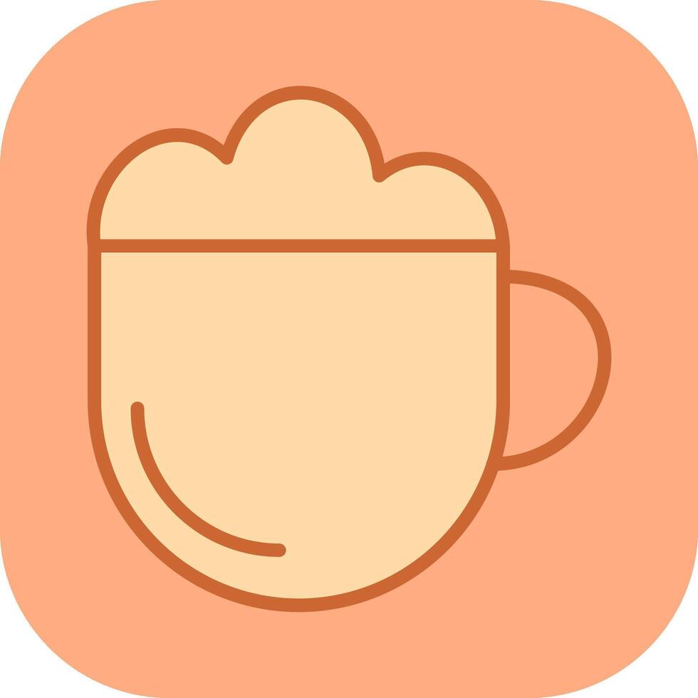cappuccino vektor ikon