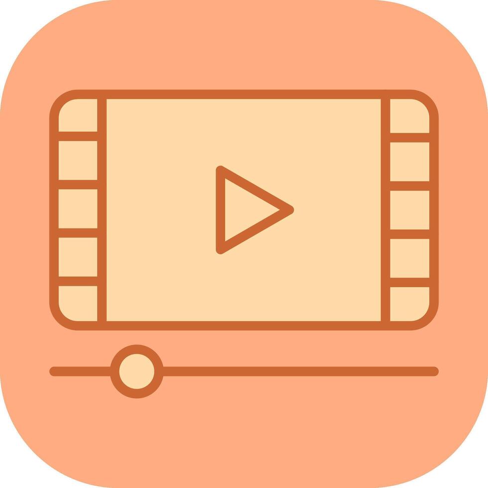 Video und Animation Vektor Symbol