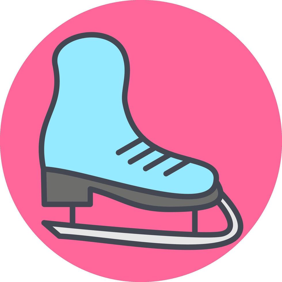 Skates-Vektor-Symbol vektor