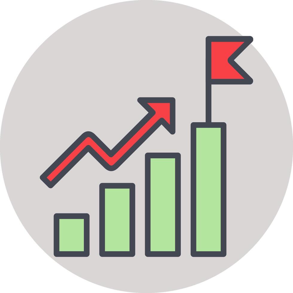 Statistik-Vektorsymbol vektor