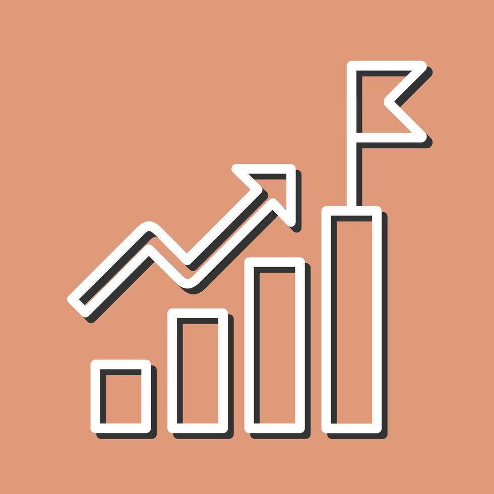 Statistik-Vektorsymbol vektor