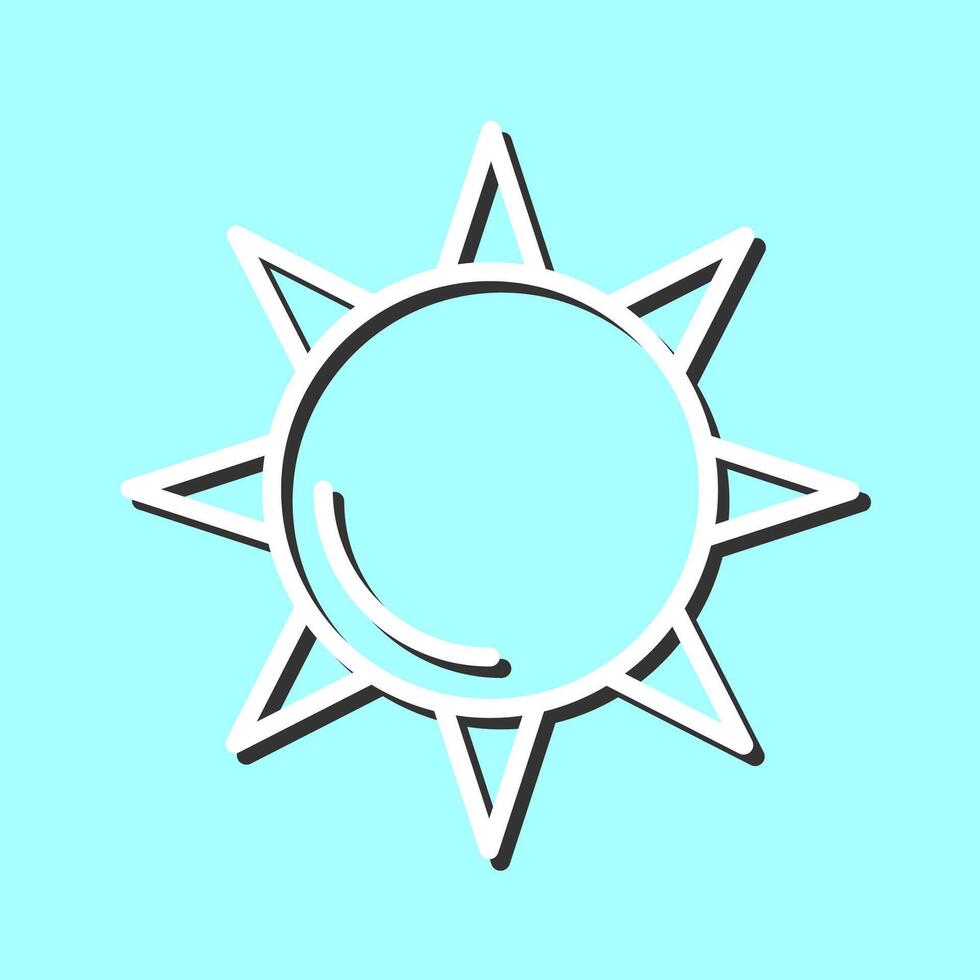 Sonne ii Vektor Symbol