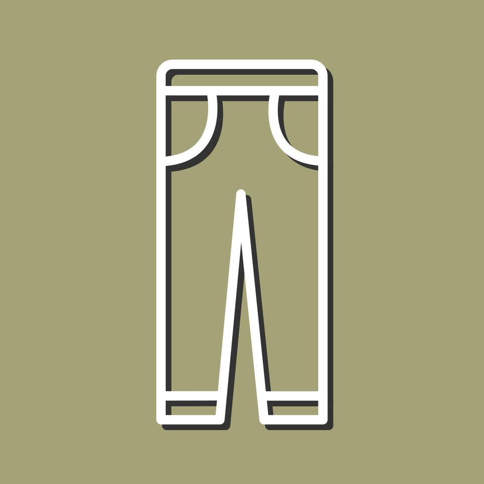 Hose-Vektor-Symbol vektor