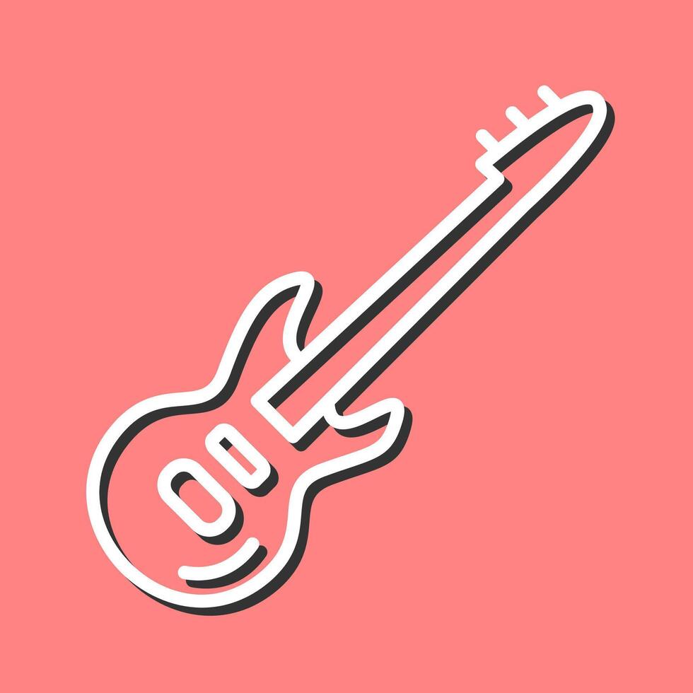 Gitarrenvektorsymbol vektor