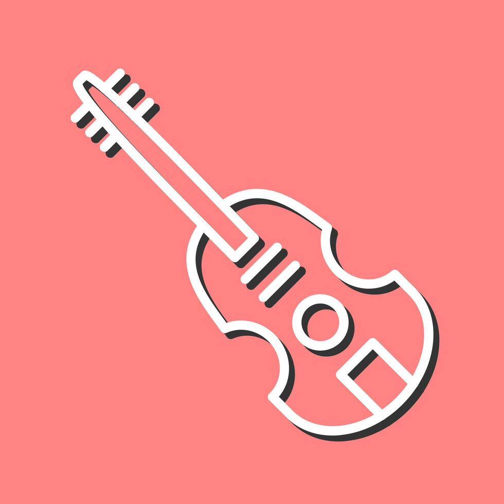 Violine-Vektor-Symbol vektor