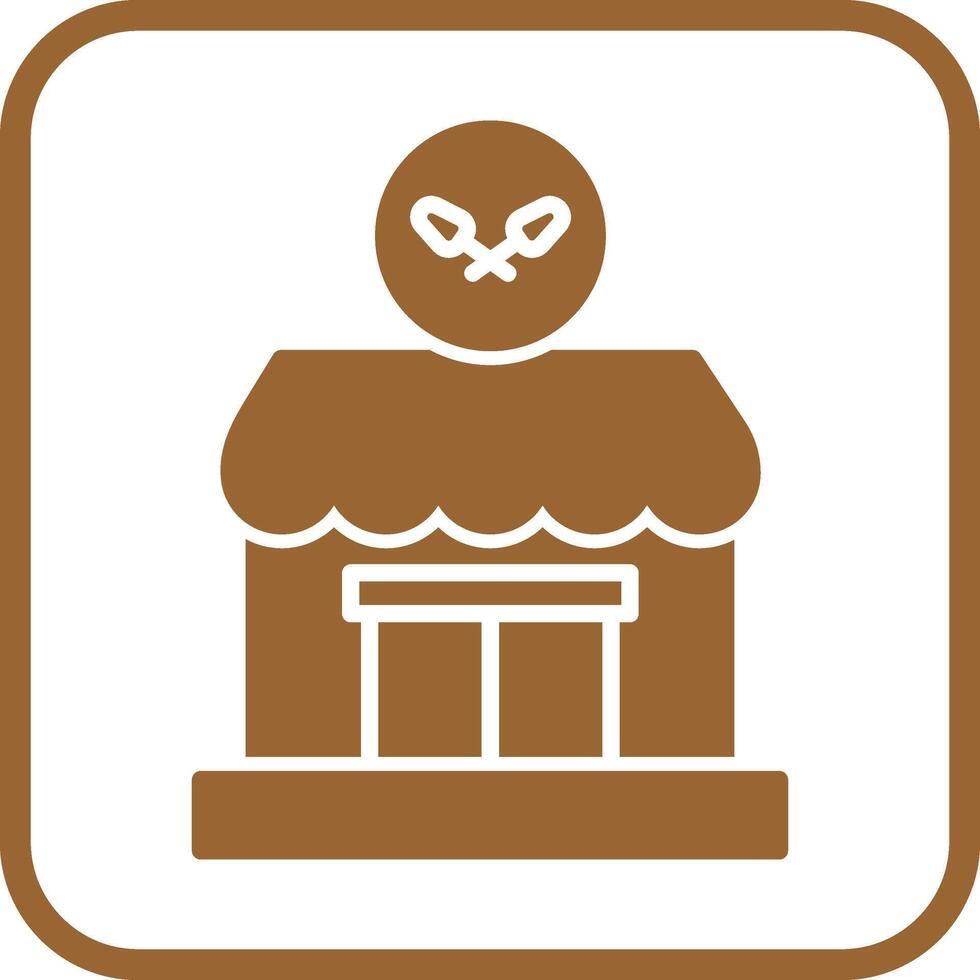 Restaurant-Vektor-Symbol vektor