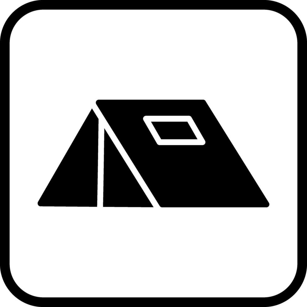 Camp-Vektor-Symbol vektor