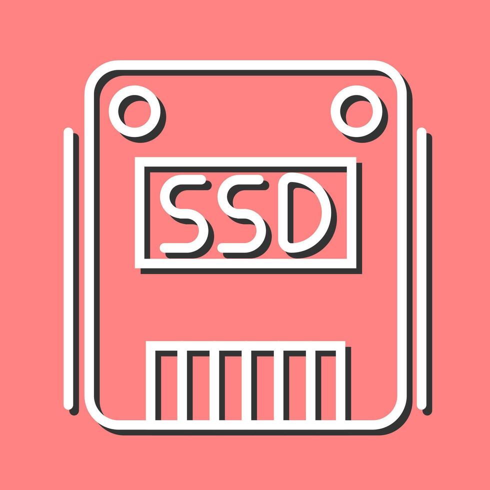 SSD-Vektorsymbol vektor