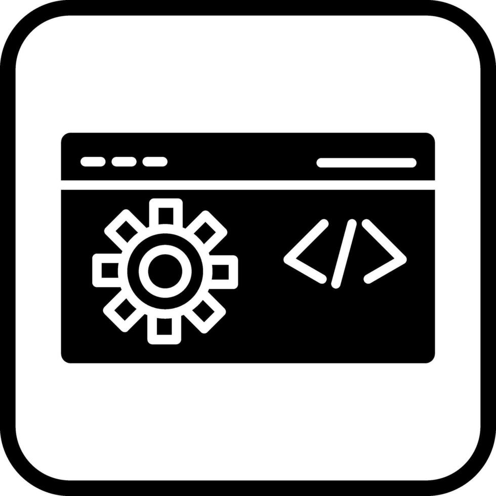 koda optimering vektor ikon