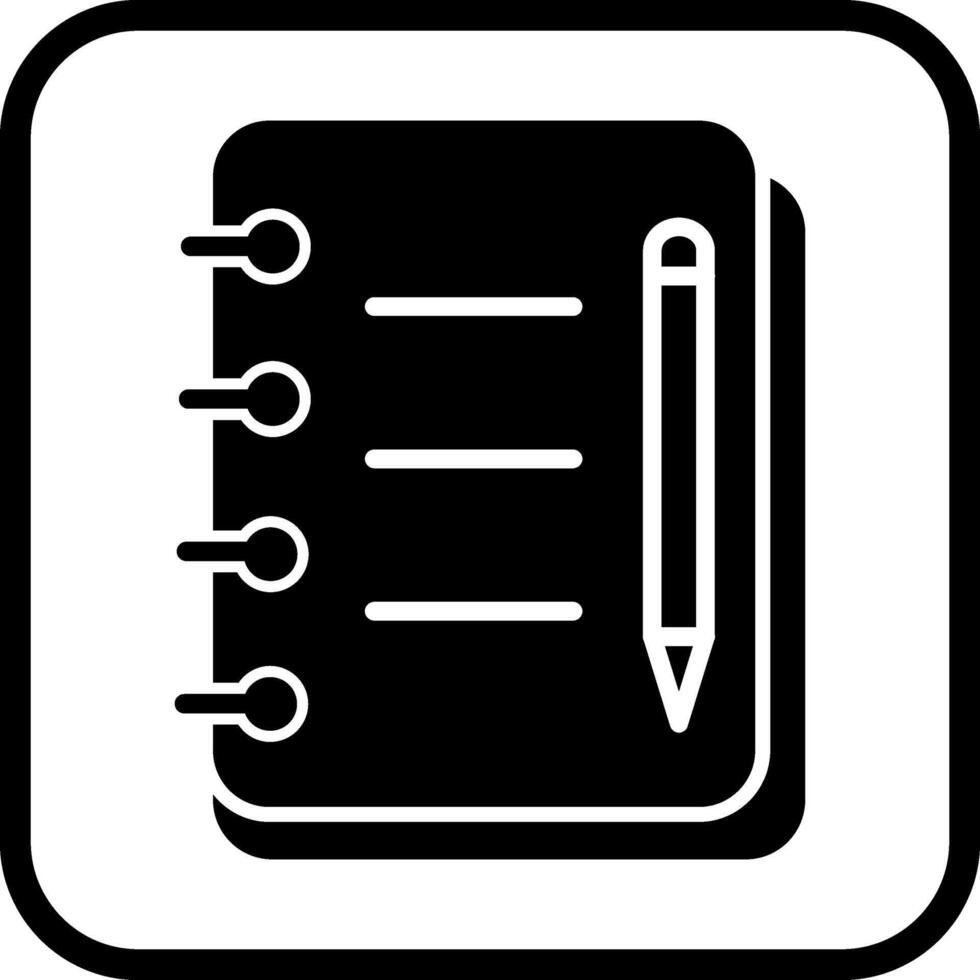 Journal-Vektor-Symbol vektor