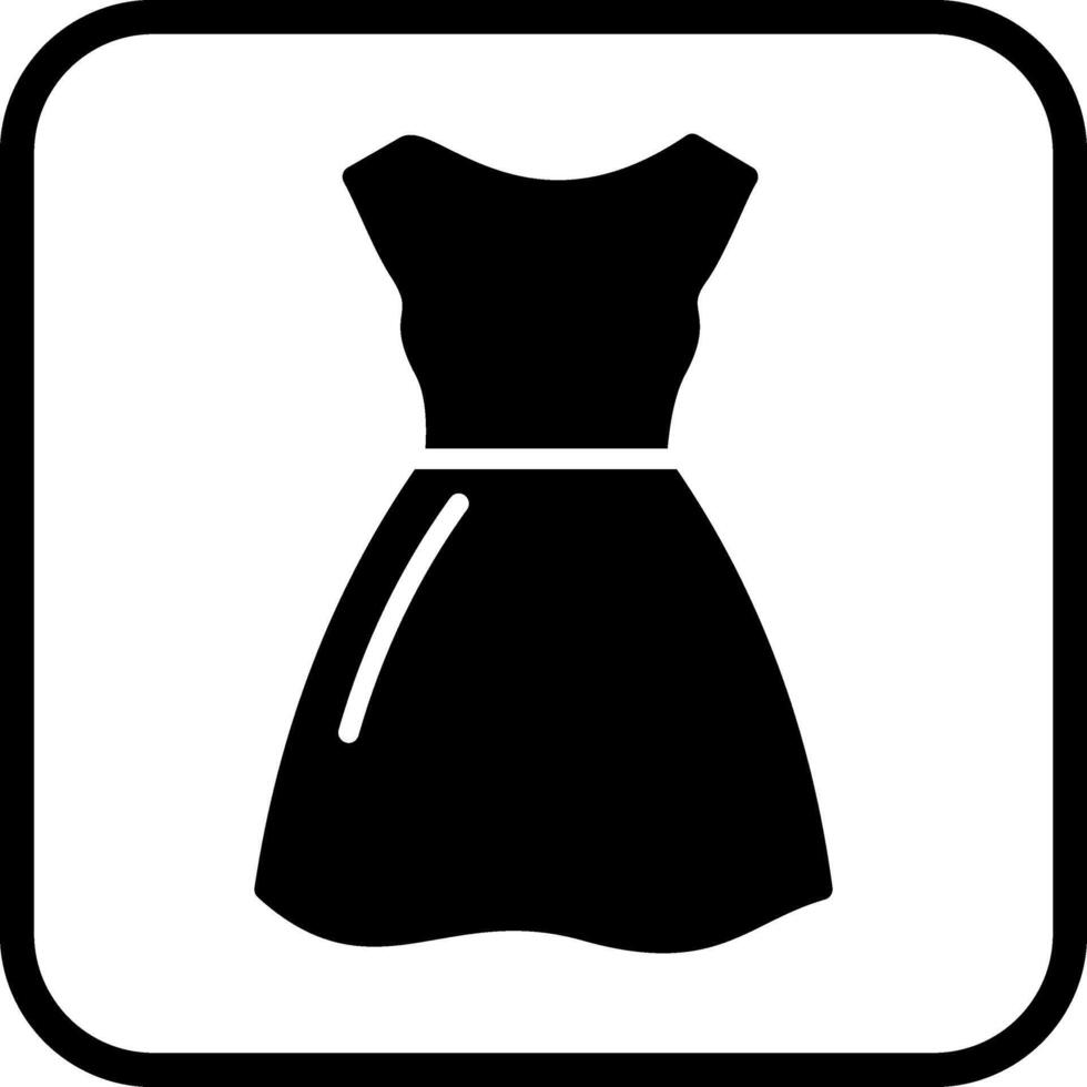 Kleid-Vektor-Symbol vektor