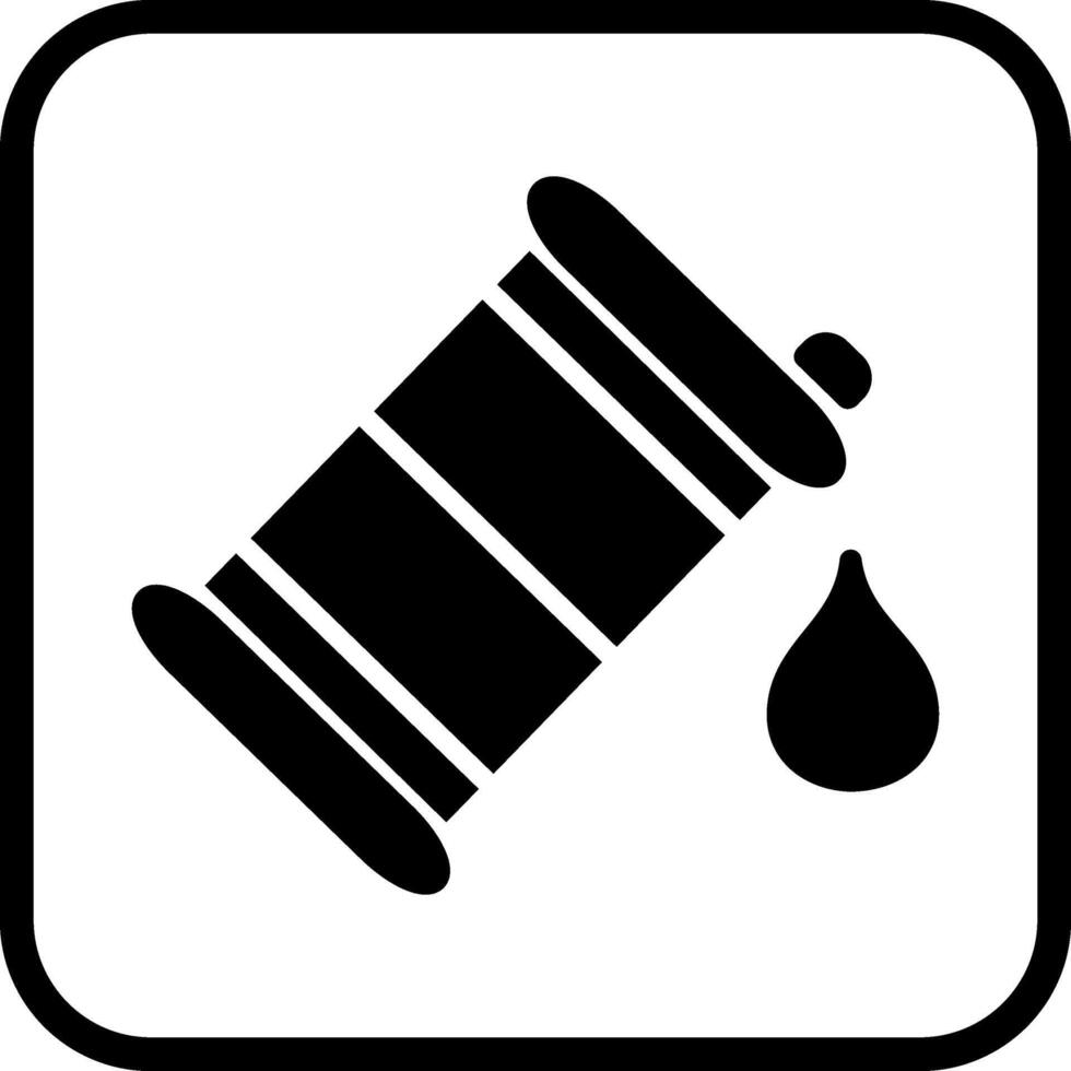 Ölfass-Vektorsymbol vektor