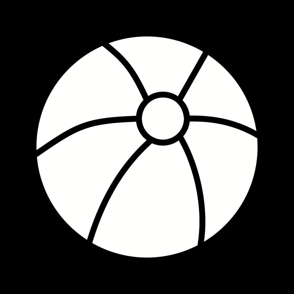 Wasserball-Vektor-Symbol vektor