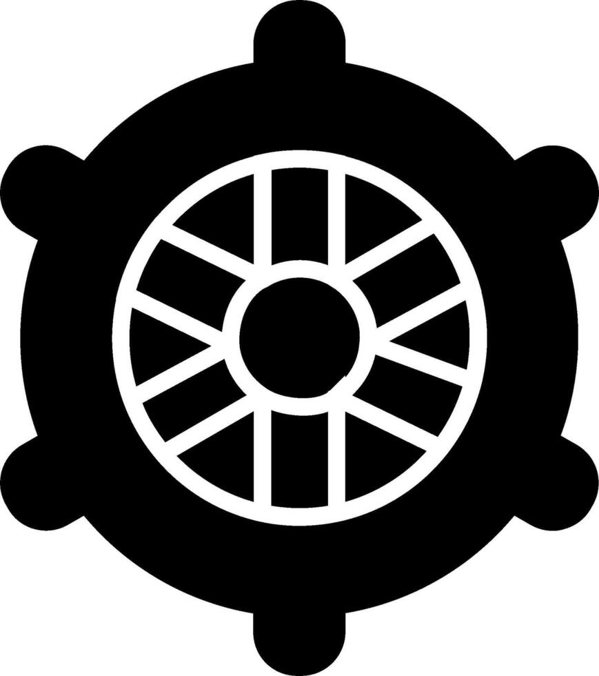 Rudervektorsymbol vektor