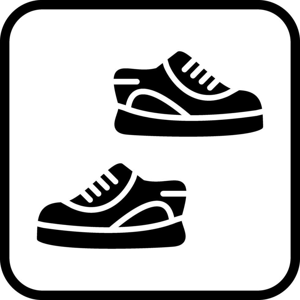 Turnschuhe-Vektor-Symbol vektor