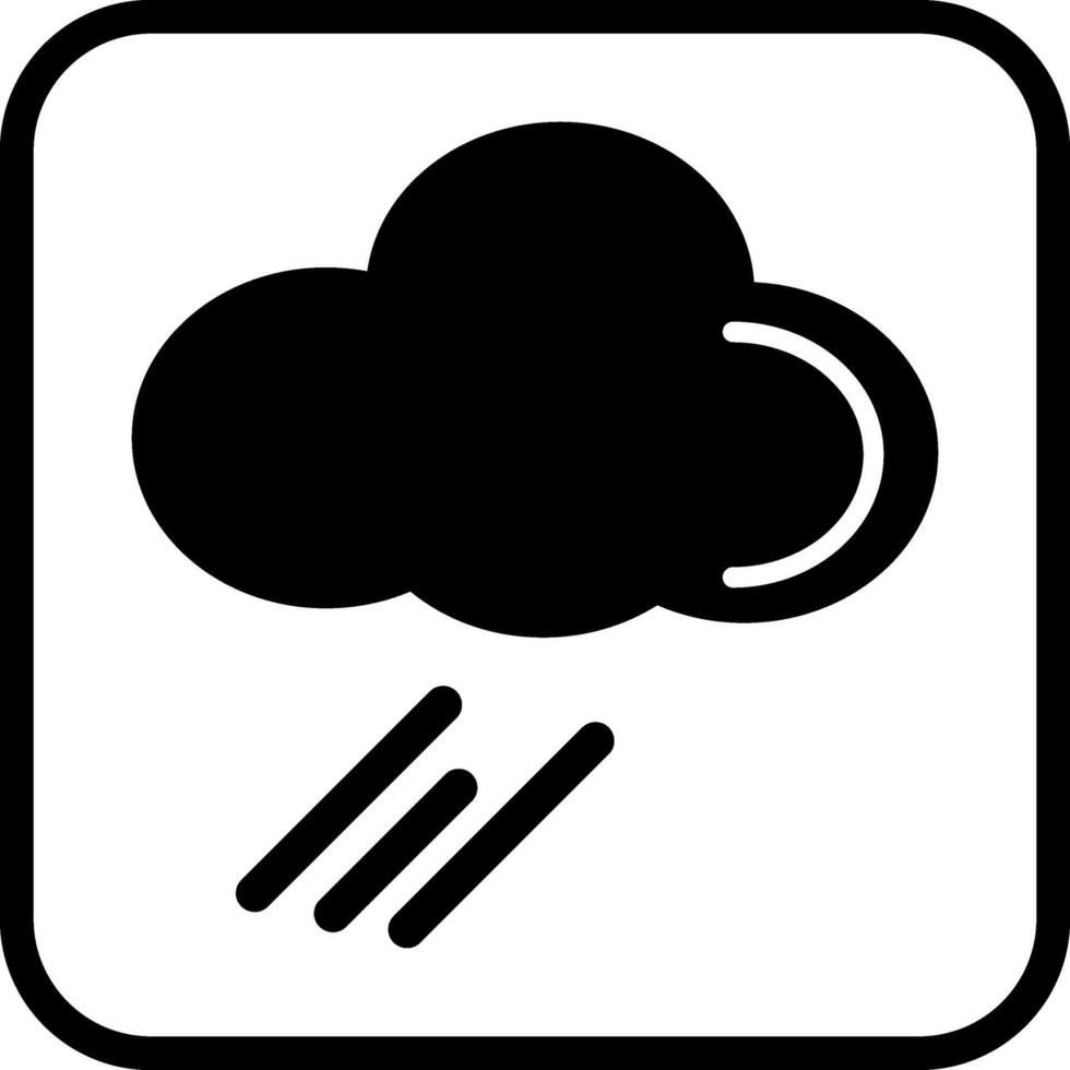 Regen-Vektor-Symbol vektor