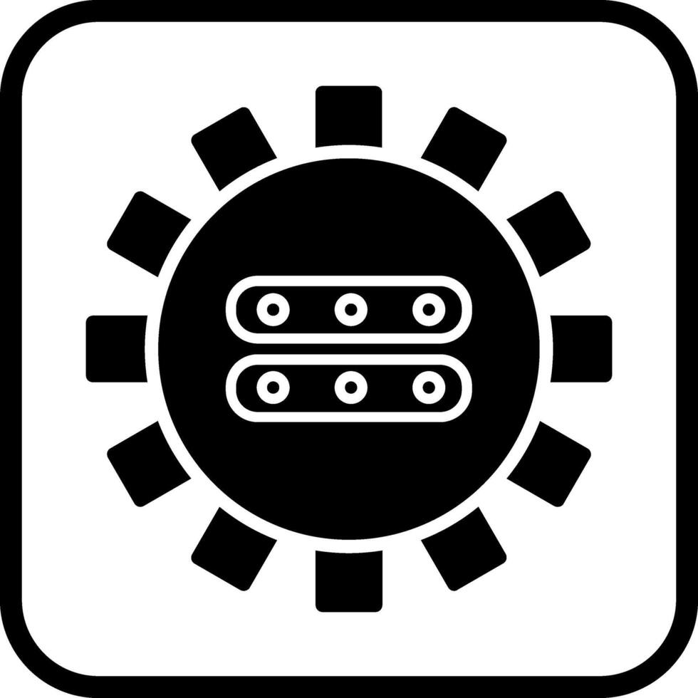 Datenbank Verwaltung Vektor Symbol