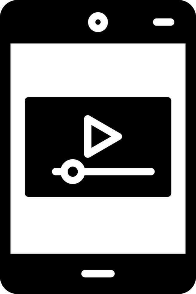 Video-Vektor-Symbol vektor