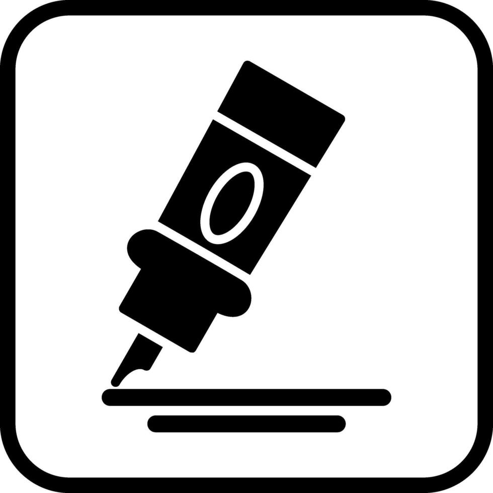 Marker-Vektor-Symbol vektor