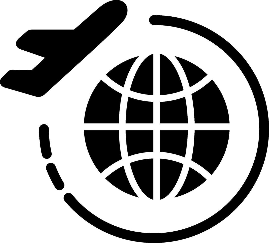 värld Turné vektor ikon