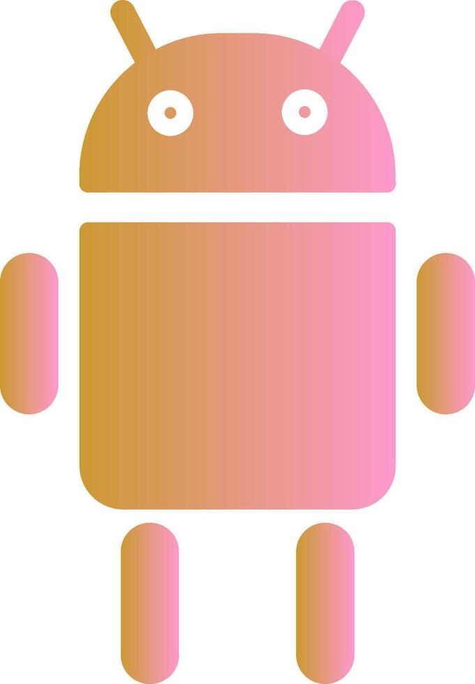 Android-Vektorsymbol vektor