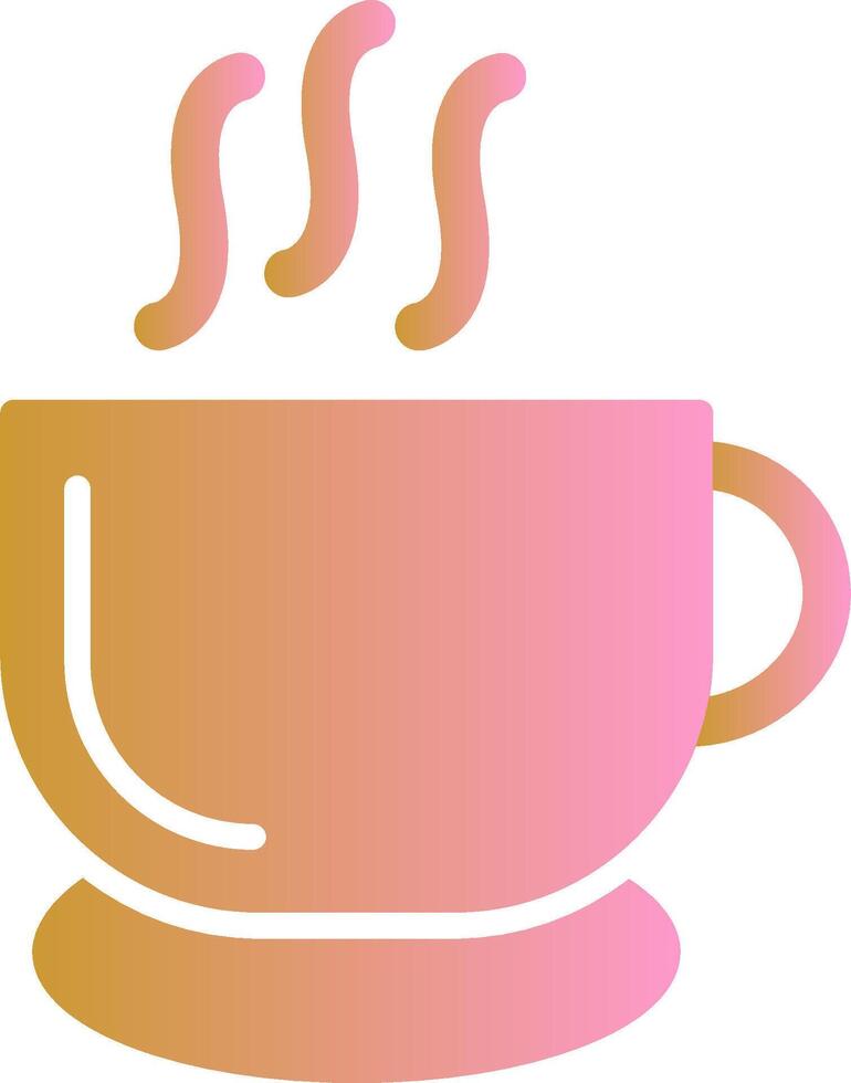 varm kaffe vektor ikon