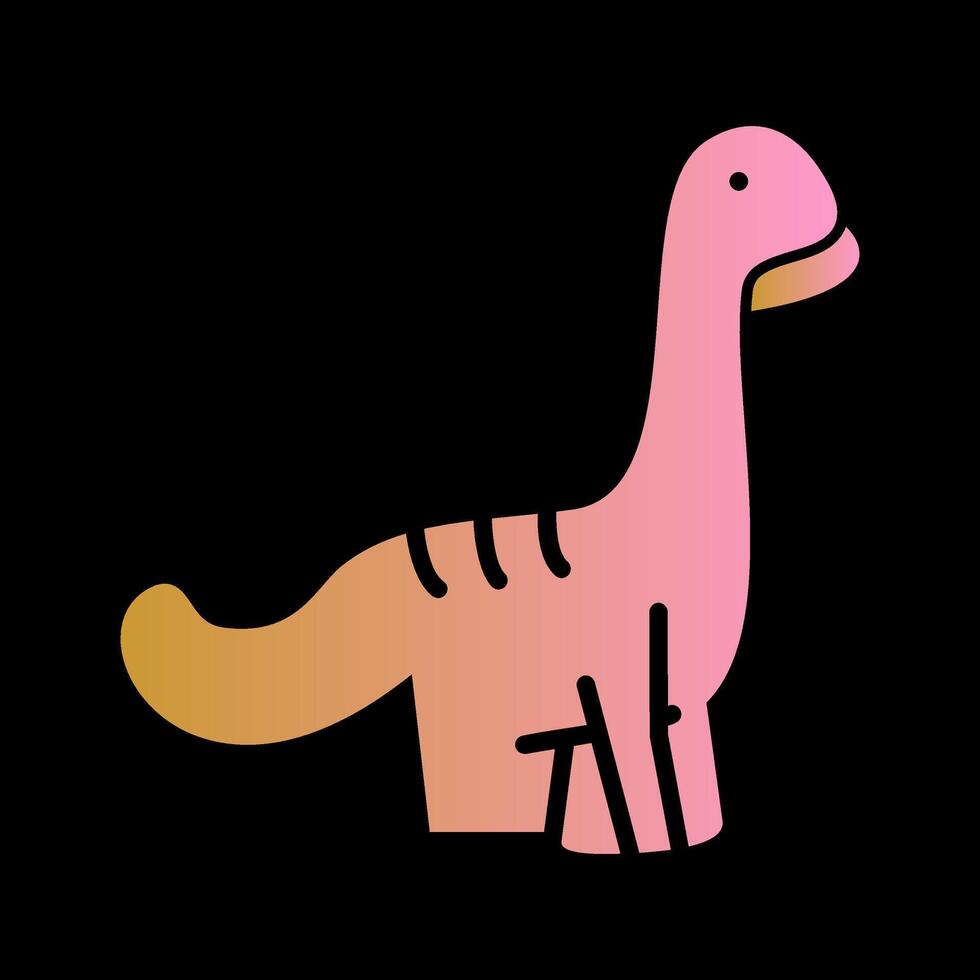 Dinosaurier-Vektor-Symbol vektor