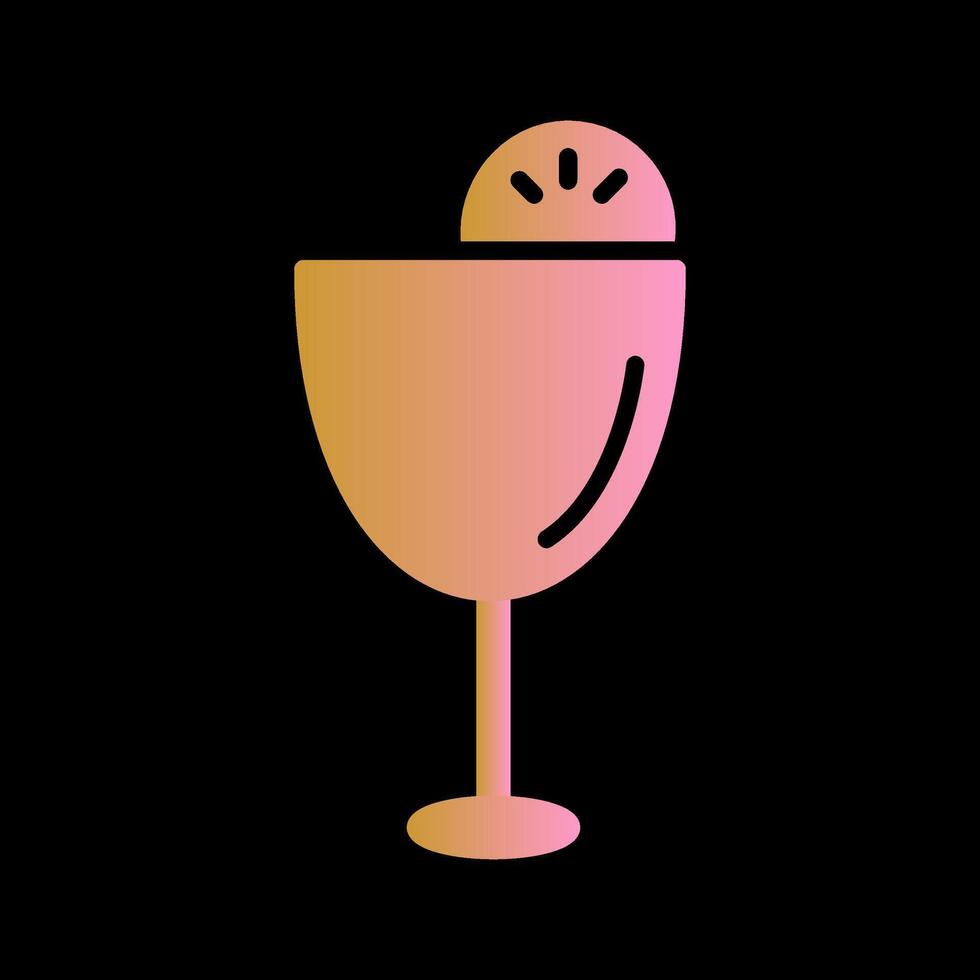 Vektorsymbol für Cocktailgetränke vektor