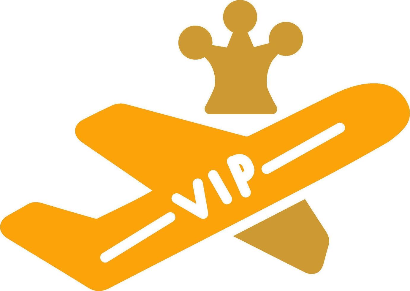 VIP-Passagier-Vektor-Symbol vektor