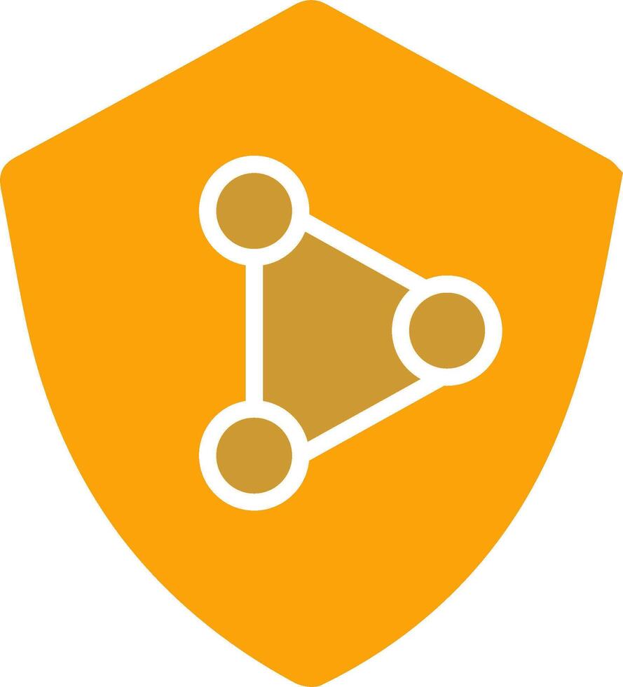 Netzwerk Schutz Vektor Symbol