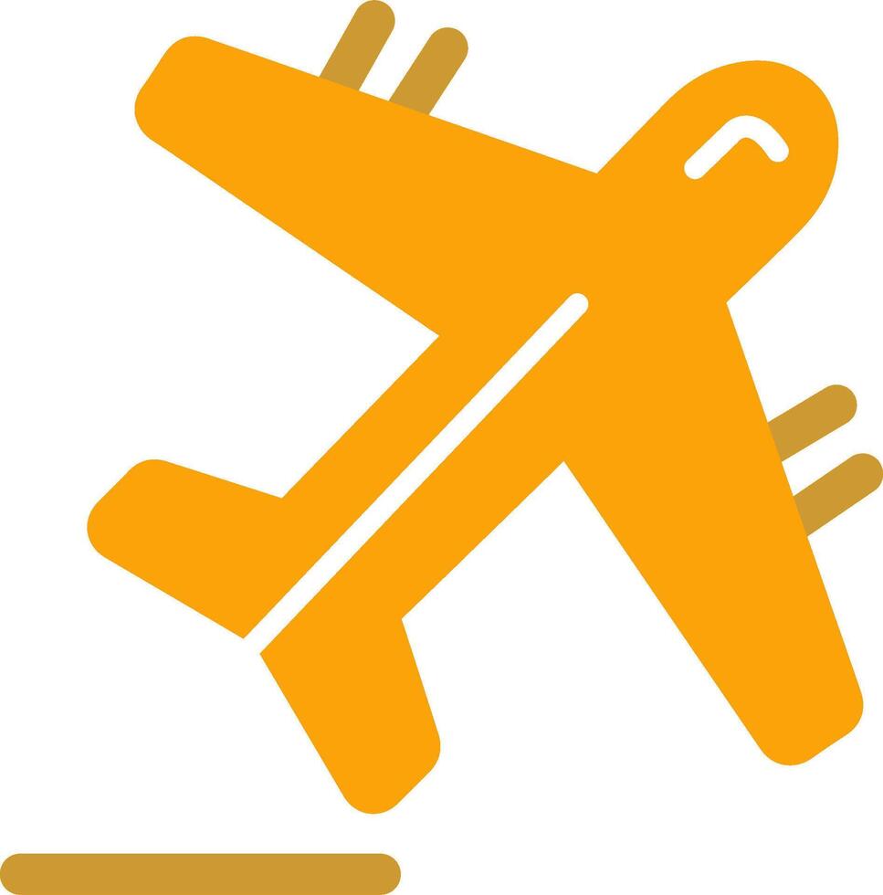 Flugzeug-Vektor-Symbol vektor