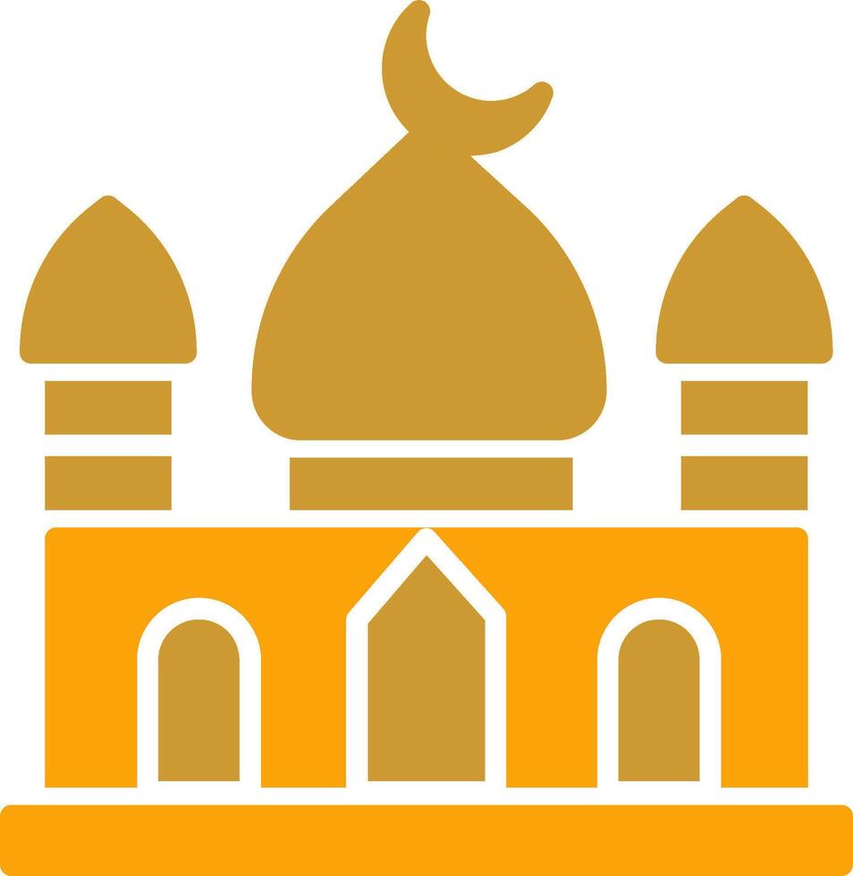 Moschee-Vektor-Symbol vektor