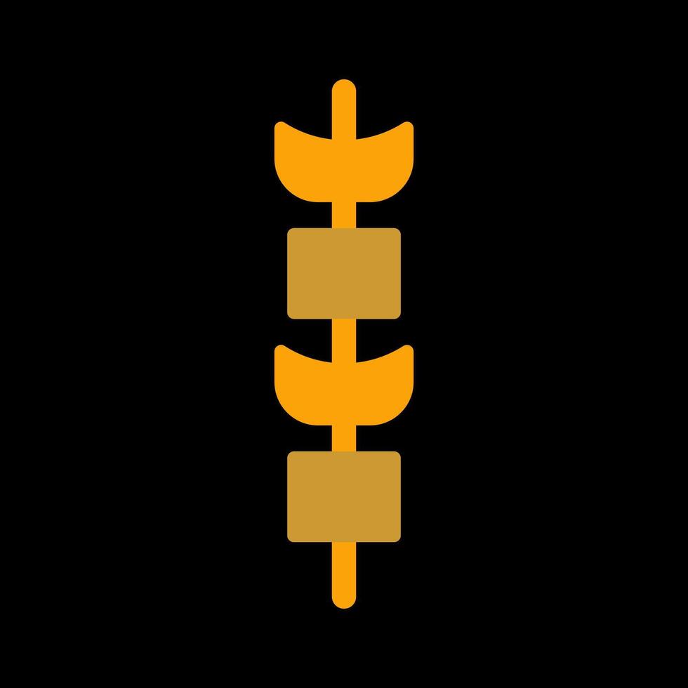 Kebab-Vektor-Symbol vektor