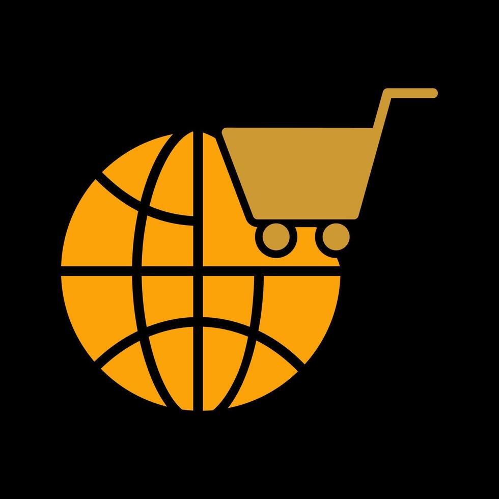 World-Shopping-Vektor-Symbol vektor